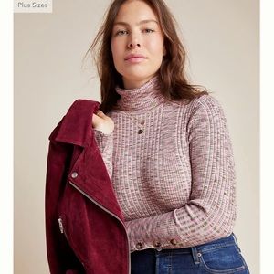 Anthropologie black turtle neck. Only worn ONCE! Size 2x